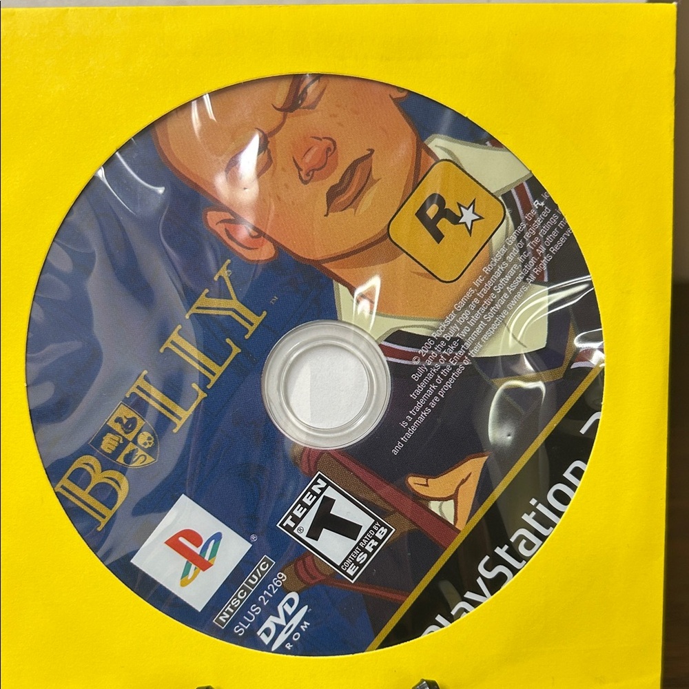 PlayStation 2 Bully Video Game Used